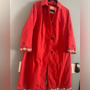 Vintage Lady Forecaster trench coat, dating to the late 1960s–1970s